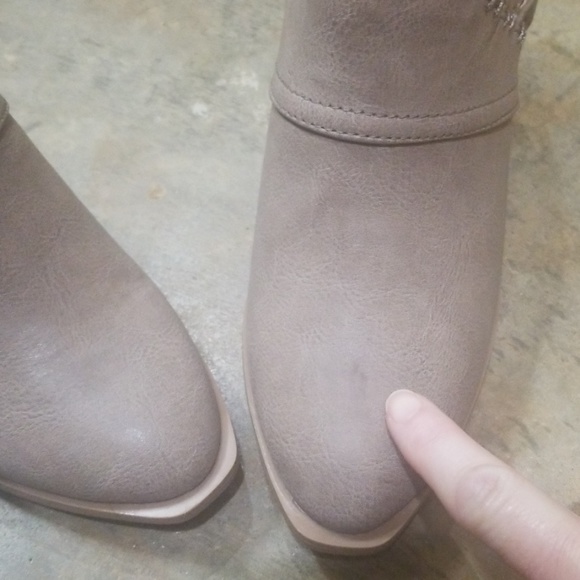 Taupe brown boots - Picture 3 of 7